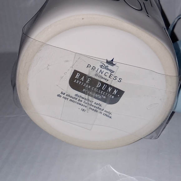 Rae Dunn Disney collectoon Bibbidi Bobbidi Boo Mug wCinderella slipper lid. New - Picture 4 of 8